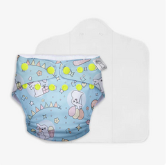 UNO Regular Cloth Diaper with only Dry Feel Pad (No Booster) - Hunny Bummy