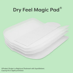 UNO Regular Cloth Diaper with only Dry Feel Pad (No Booster) - Hunny Bummy