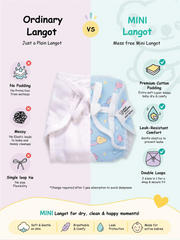 Happy Adventure - Mini Cloud Feel Dry Langot | Pack Of 2
