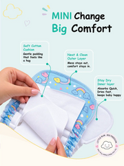 Tiny Safari Dreams - Mini Cloud Feel Dry Langot | Pack Of 3